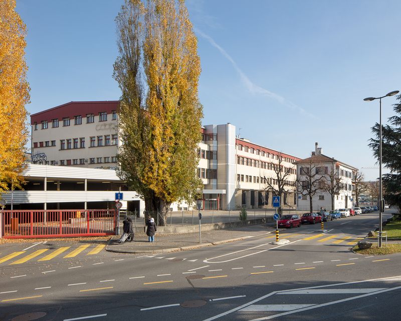 Creative Factory Renens – Etat initial - Vue depuis le sud-ouest – Bauart / Yves André